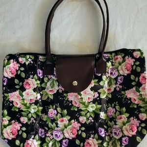 Foldable Tote Packable Waterproof Vinyl